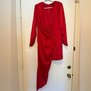 Eloquii Red Dress Size 18 worn once for shoot